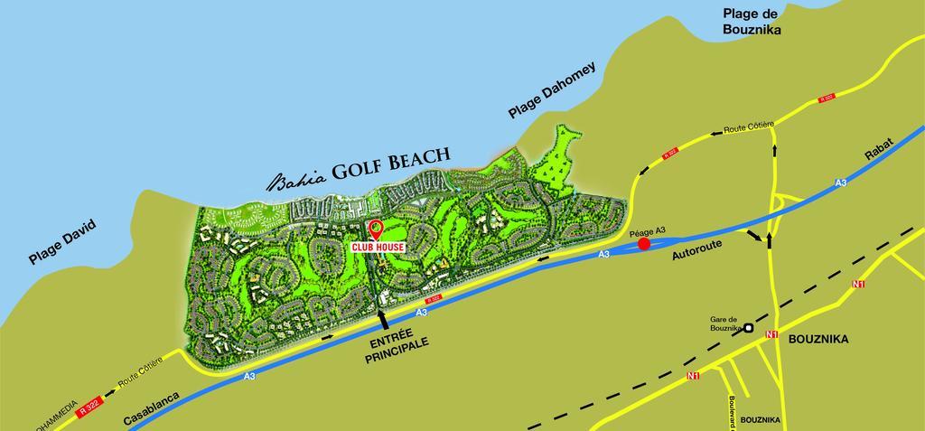 Bahia Golf Beach Bouznika Appart Exterior photo